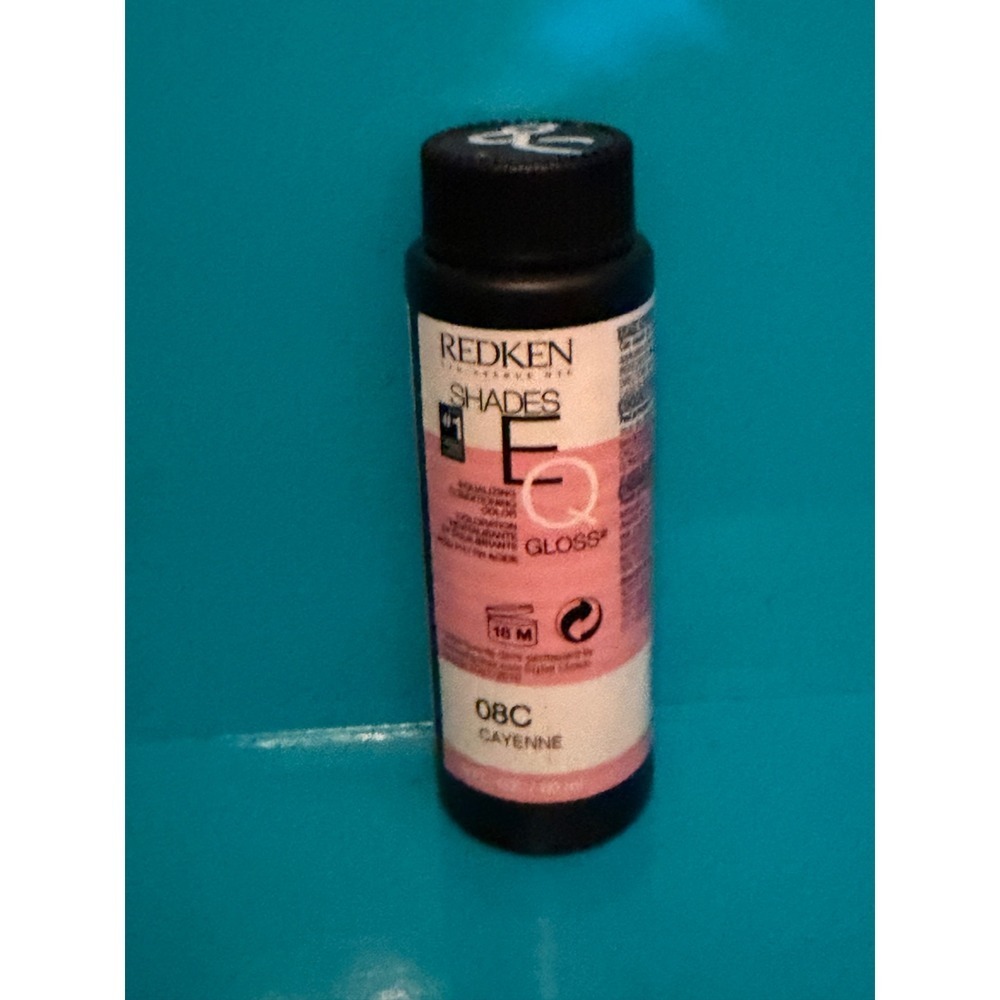 Redken Shades‎ EQ Gloss 8C Cayenne Demi-Permanent Hair Color shine